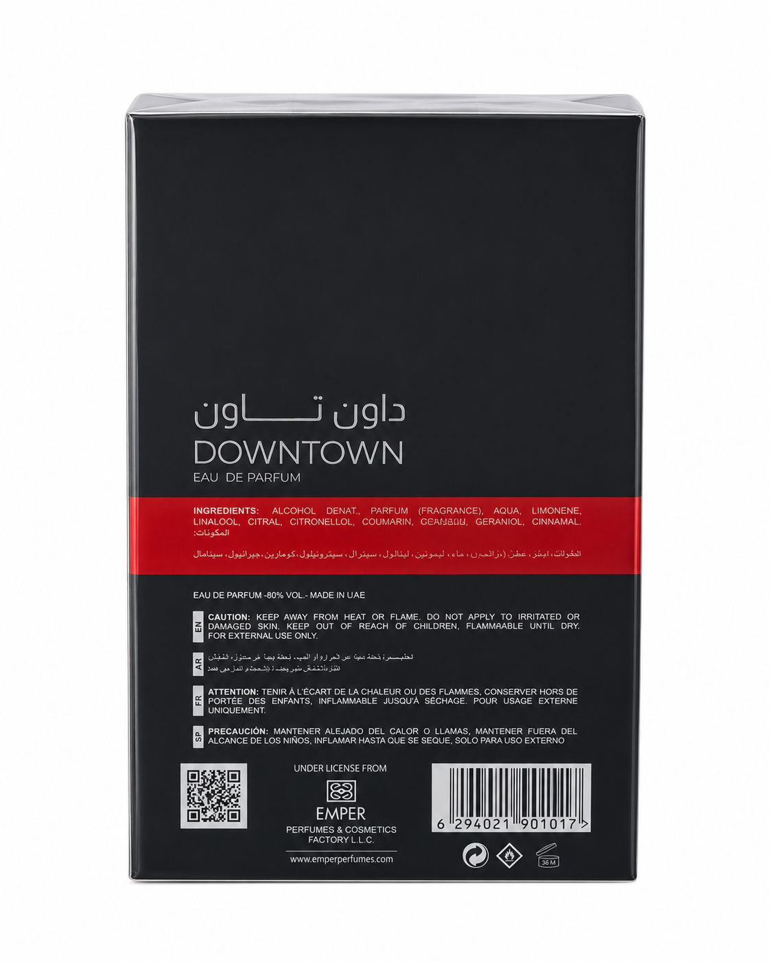 Emper Downtown Thunder Eau de Parfum